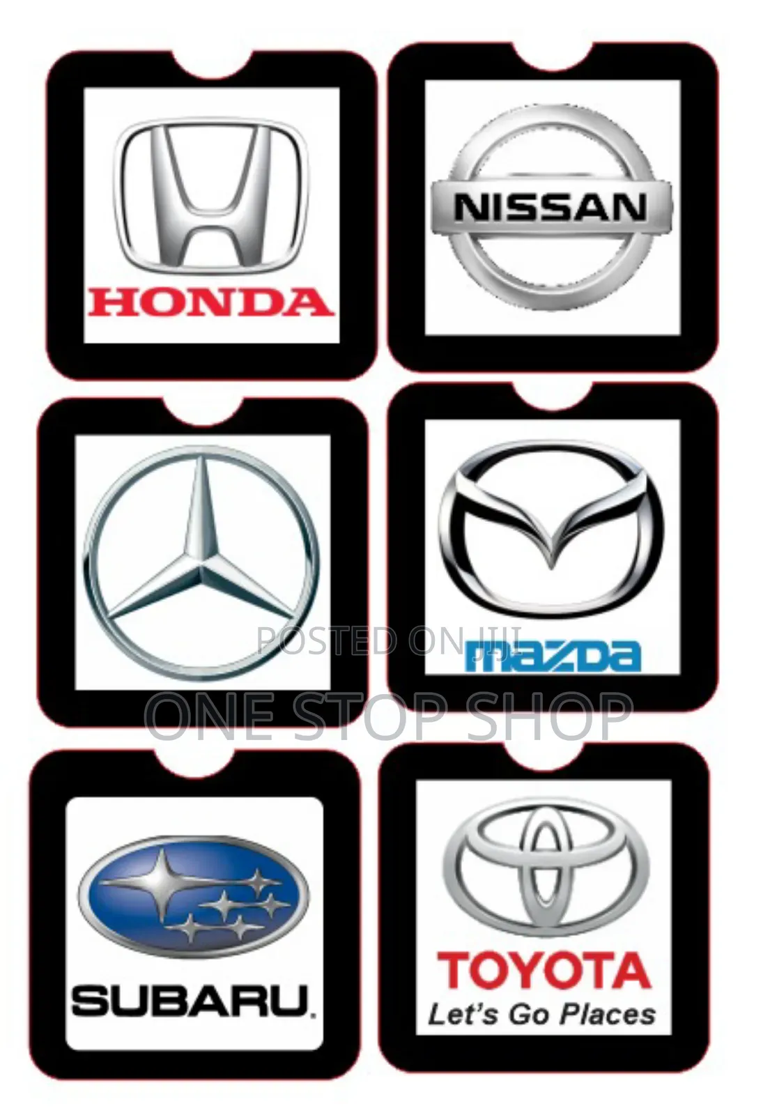 Honda, Nissan,Mercedes,Mazda,Subaru,Toyota Insurance Pocket