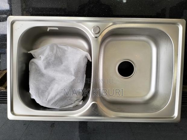 Double Bowl Sink Heavy Gauge - main view