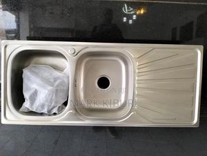 Double Bowl Single Drain Sink Heavy Gauge - thumbnail 2