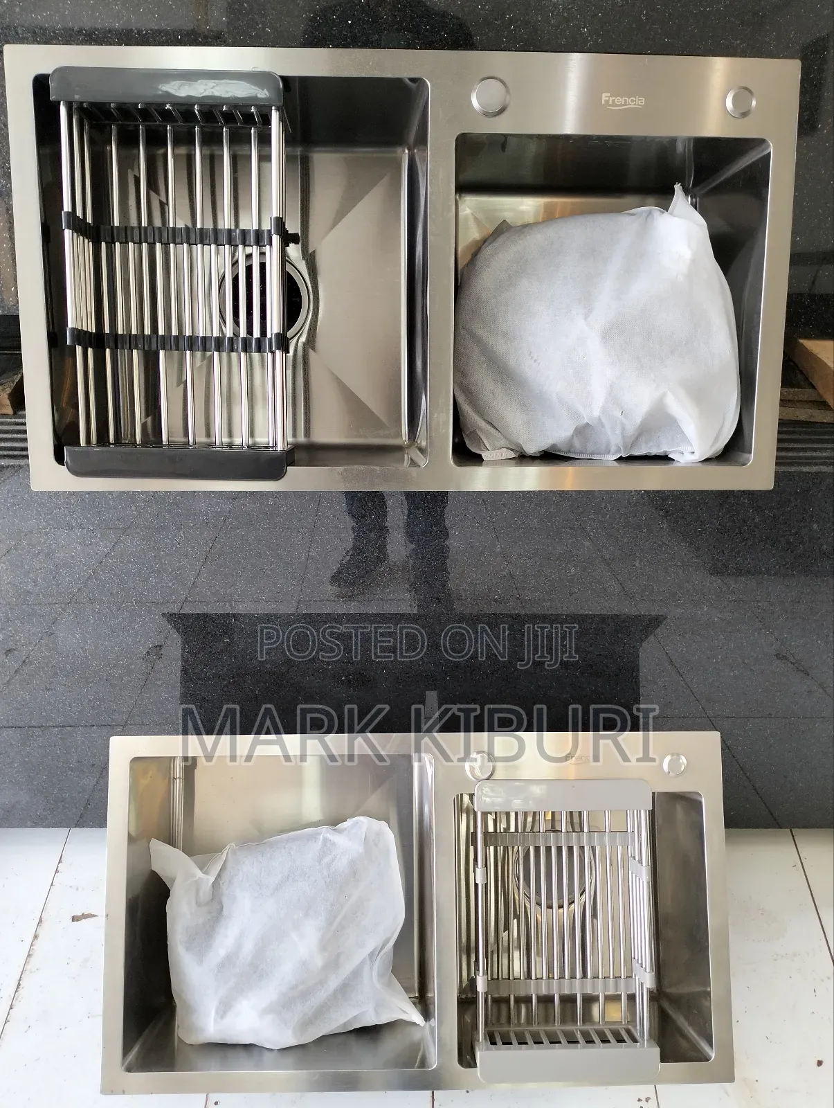 Double Bowl Sink Heavy Gauge