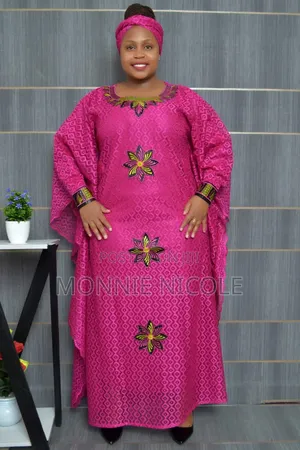 Deep Pink Africa Traditional Attire/Ruracio Dresses