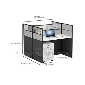 Two-Way Working Station (Open View Modular Workstation)