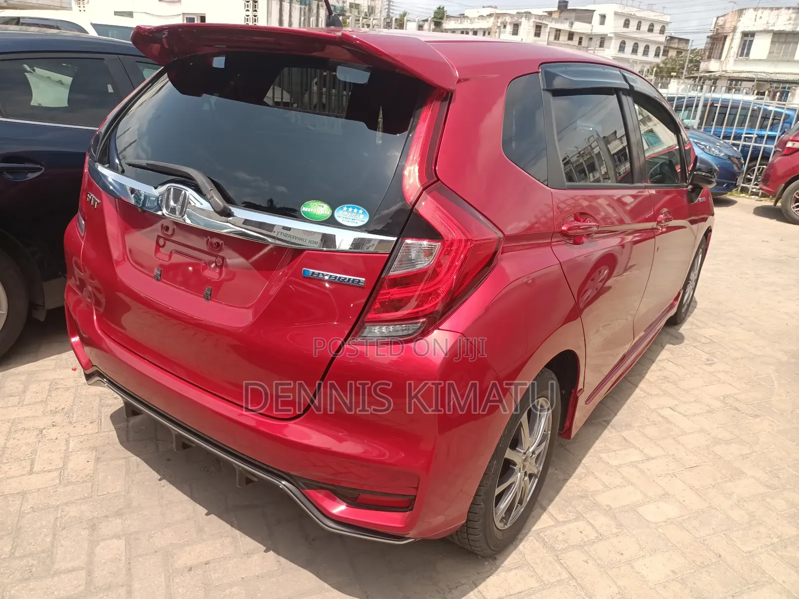 Honda Fit 2018 Red