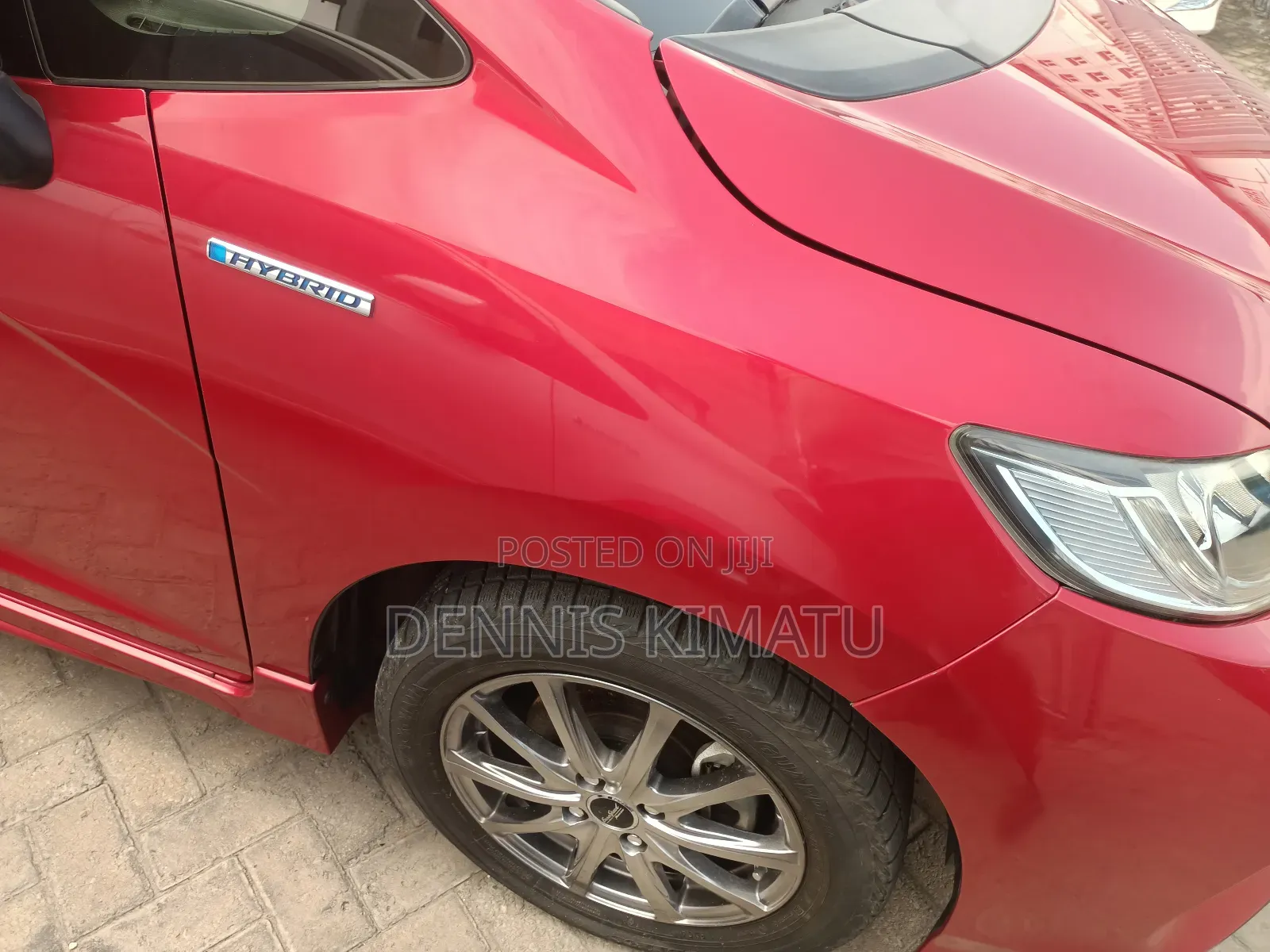 Honda Fit 2018 Red