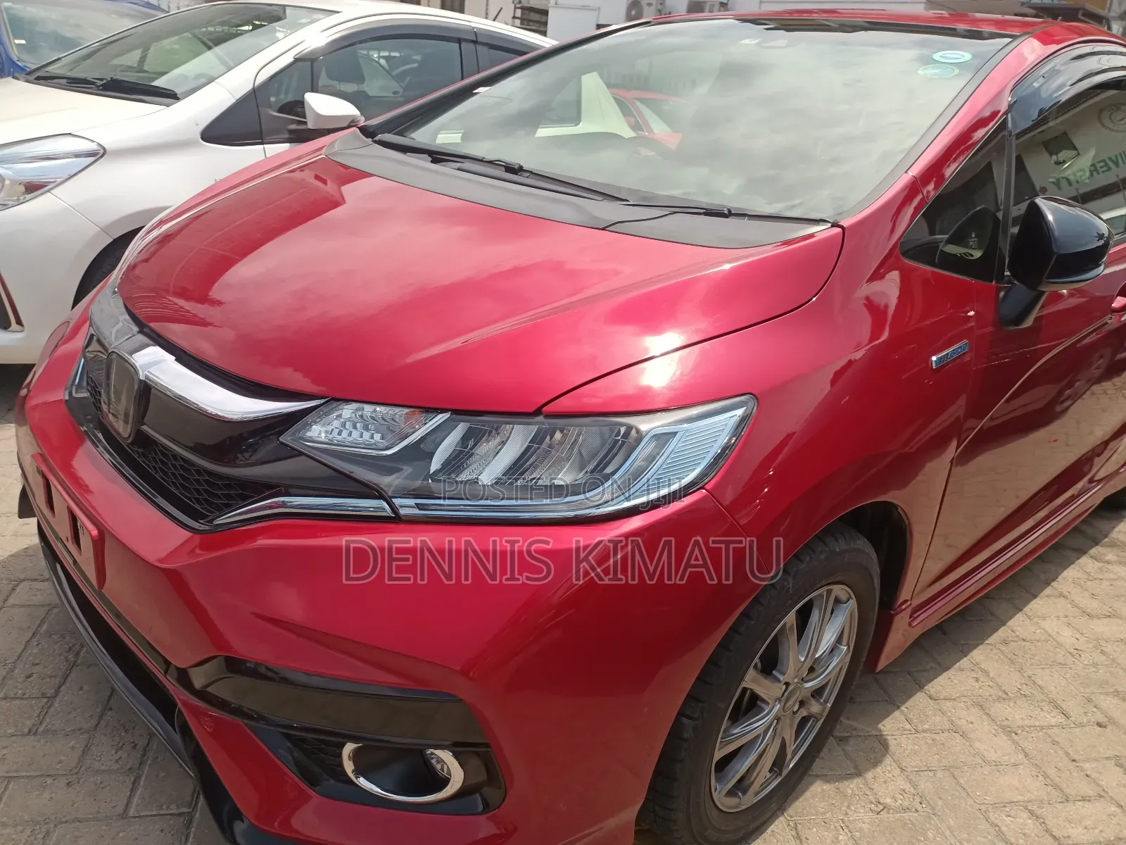Honda Fit 2018 Red