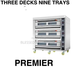 Premier 3 Deck 6 Trays Oven Machine/ Premier Commercial Oven