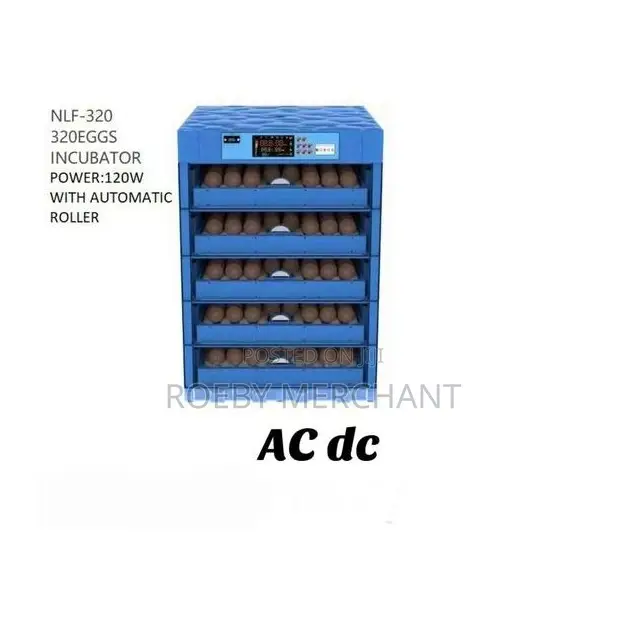 Premier 320 Eggs Incubators With Automatic Roller