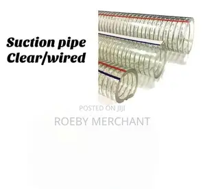 Premier 3 Inch 12M Suction Pipe Wired /Clear