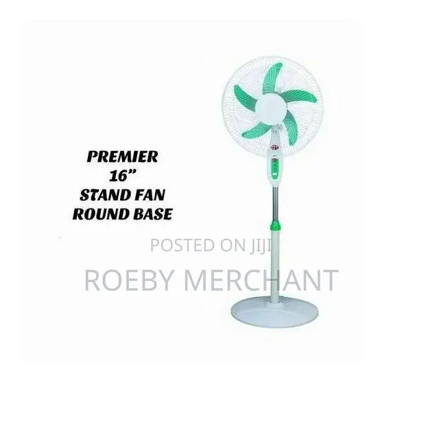 Premier 16" Standing Fan Round Base