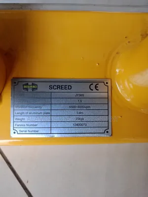 Screeding Machine