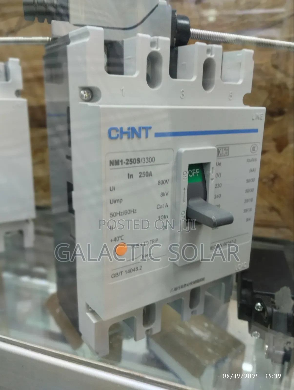 250a McCb 3pole