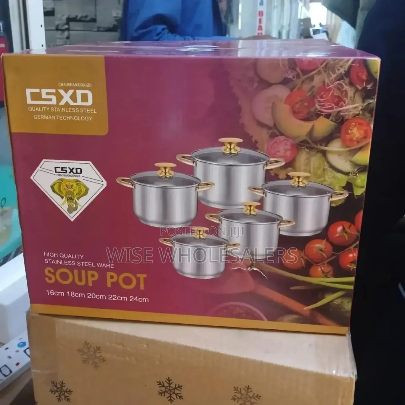 Jp New Model 10 Pcs Stainless Cookware° Available