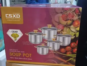 * Jp New Model 10 Pcs Stainless Cookware* Available
