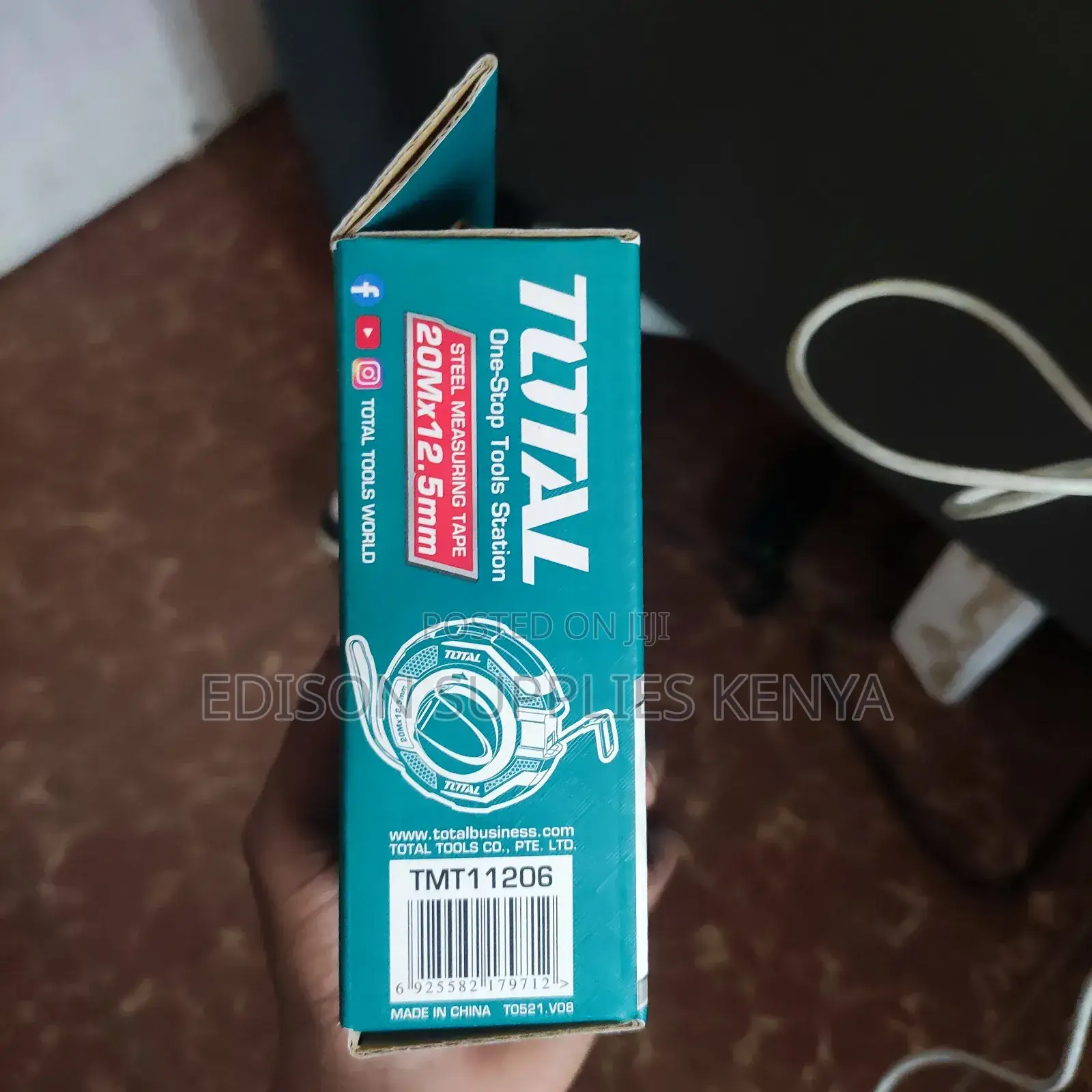 Total Steel Measuring Tape 20m Round Tape Measure 20 Metres