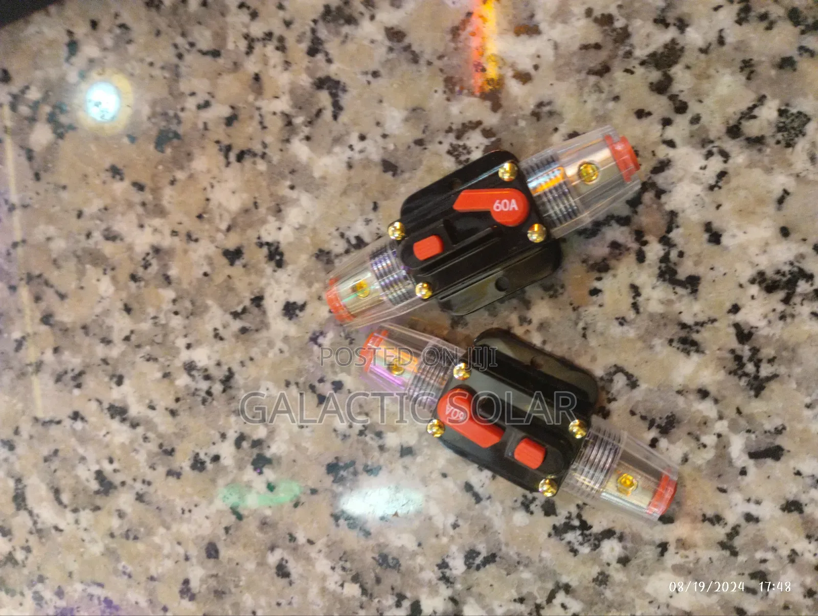 STETION Car Audio 60 Amp Resettable Fuse