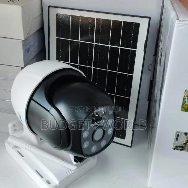 V380 Ptzoutdoor Solarcamera at 4g Sim Solar Outdoor CCTV Cam