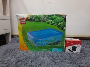 Swimming Pool With Electric Inflate Pump