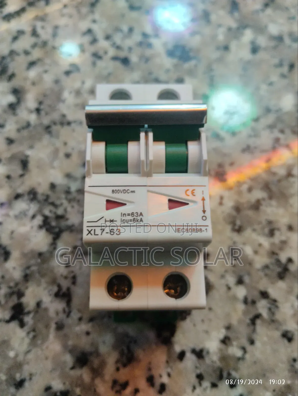 800vdc 63a MCB