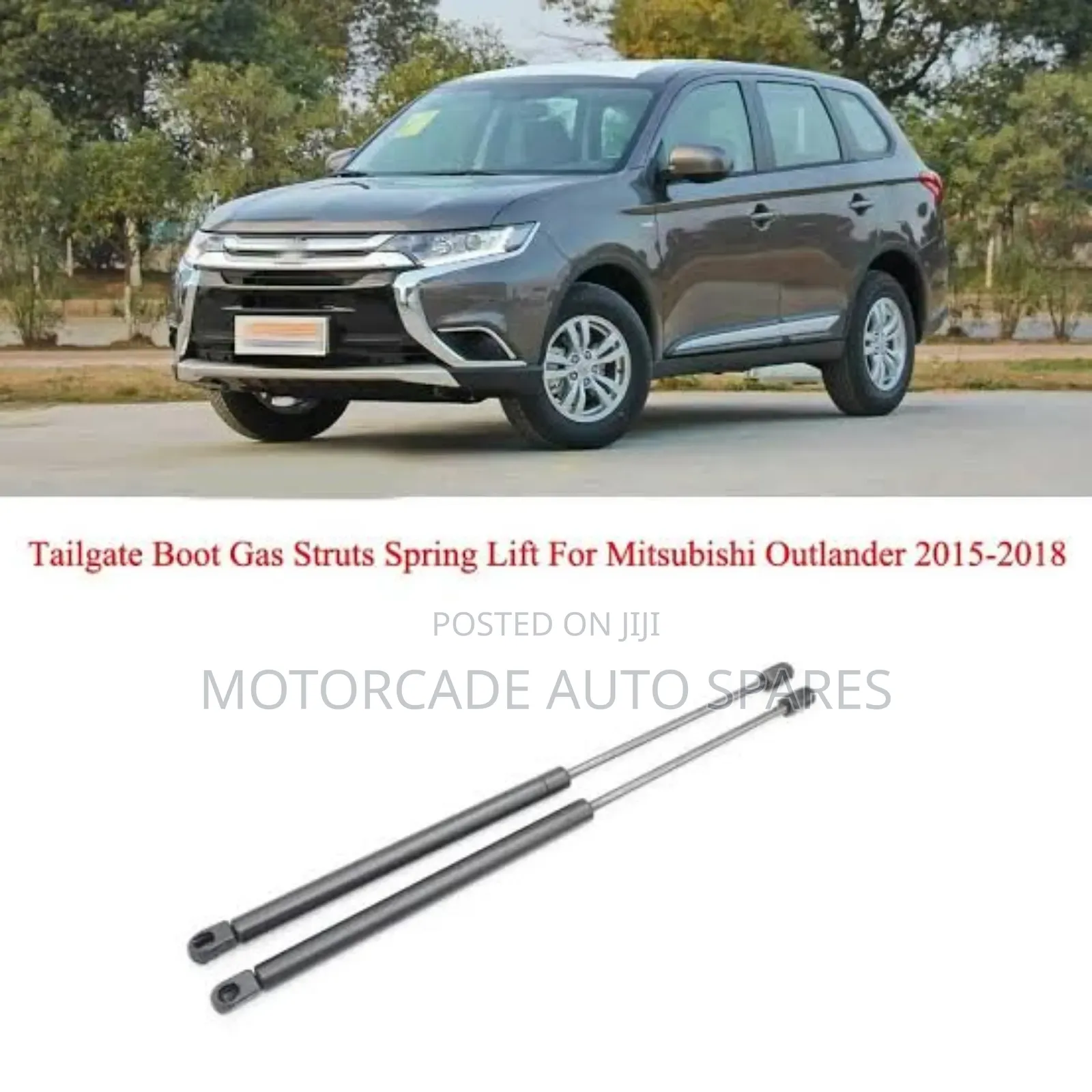 Mitsubishi Outlander 2015-2018 Tailgate Boot Shocks/Struts