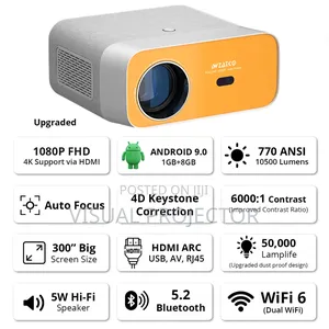 WZATCO Yuva Ultra Android Projector