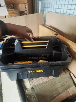 Tool Box Tolsen Toolbox Open Top Design Plastic Tool Box - thumbnail 2