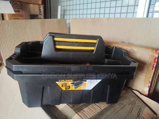 Tool Box Tolsen Toolbox Open Top Design Plastic Tool Box - thumbnail 5