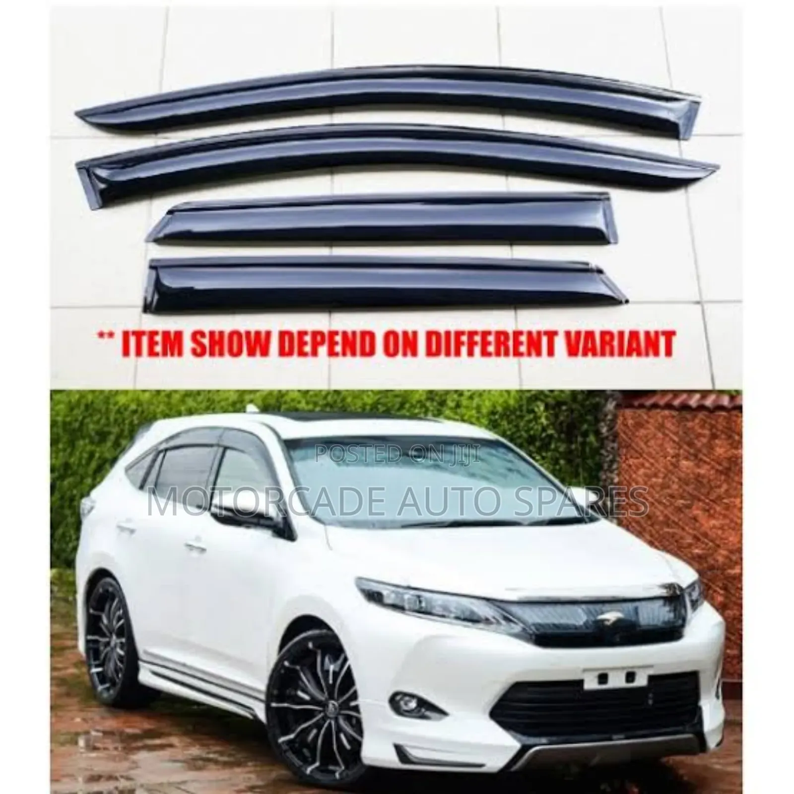 Toyota Harrier New Model Windbreakers