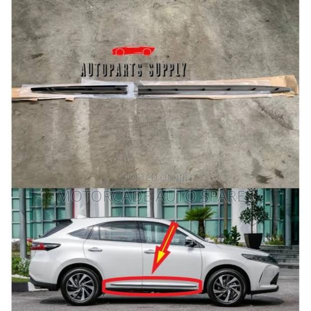 Toyota Harrier New 2014+ Door Chrome Moulding - main view