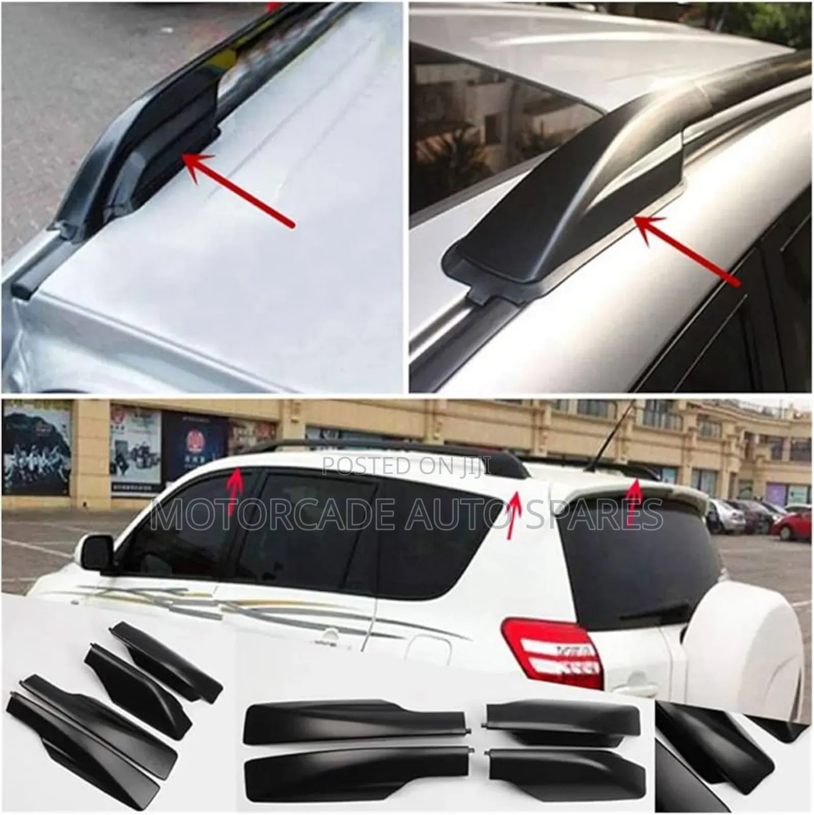 Toyota RAV4/Vanguard Roof Rails/ Roof Rack Covers