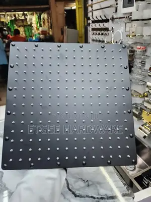 Black Rainfall Shower 12inch