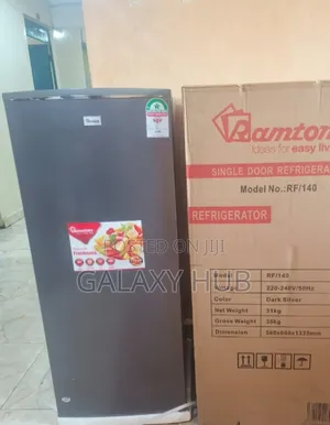 Ramtons Rf/140-single Door 180lt Fridge-silver
