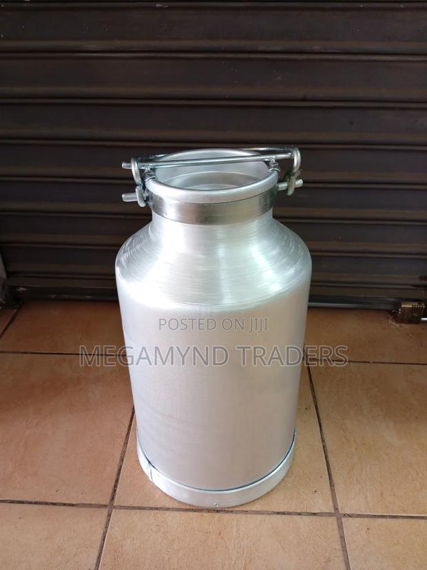 20 LTR Aluminium Milk Can / Locable Milk Can - thumbnail 4
