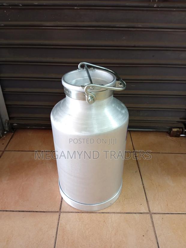 20 LTR Aluminium Milk Can / Locable Milk Can - thumbnail 5