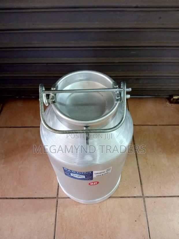 20 LTR Aluminium Milk Can / Locable Milk Can - thumbnail 7