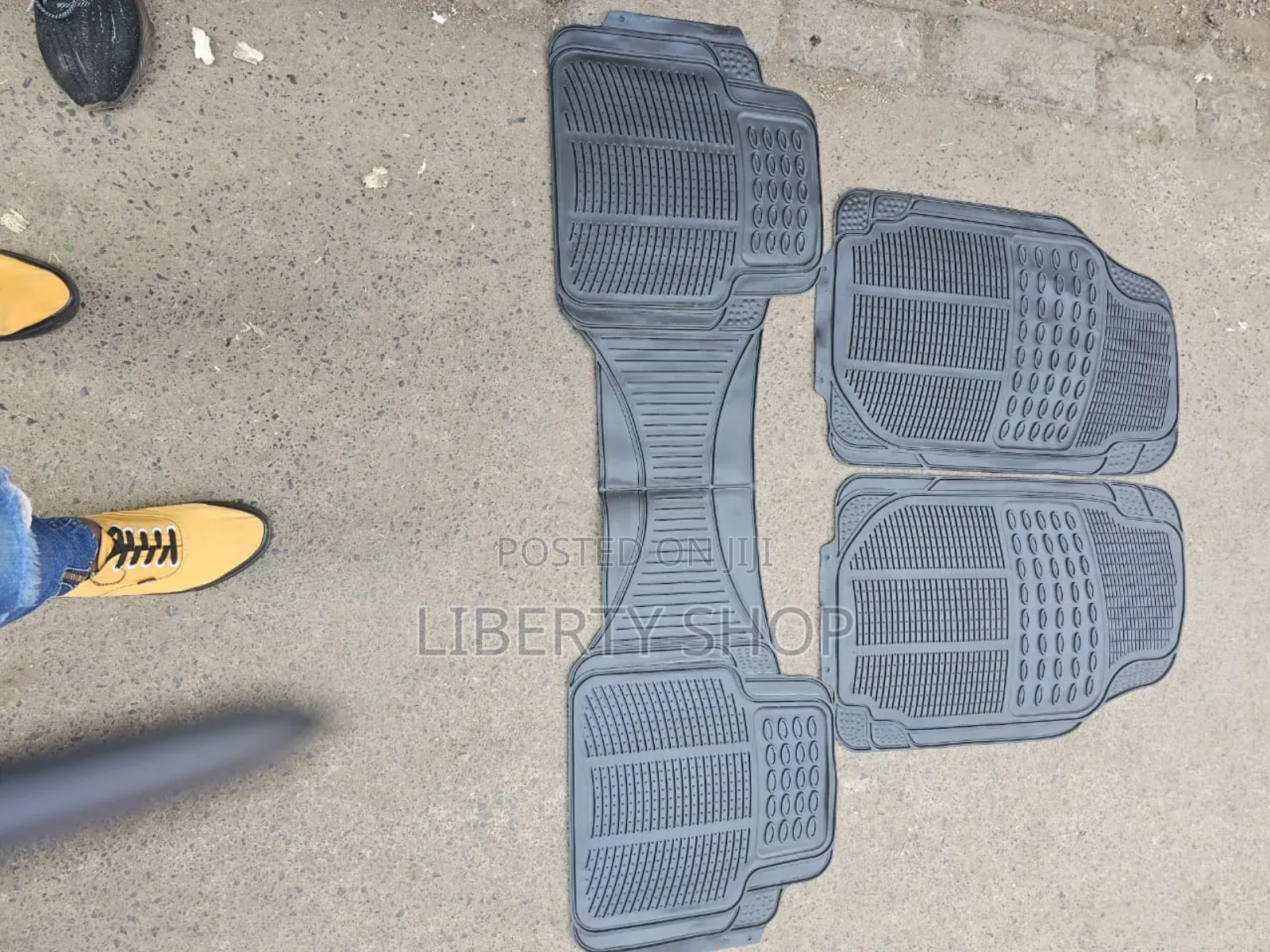 Universal Mats Conjoined Car Floor Mats Available
