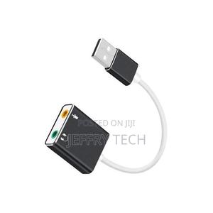 7.1 External USB Type C Sound Card Jack 3.5mm USB Audio - thumbnail 2