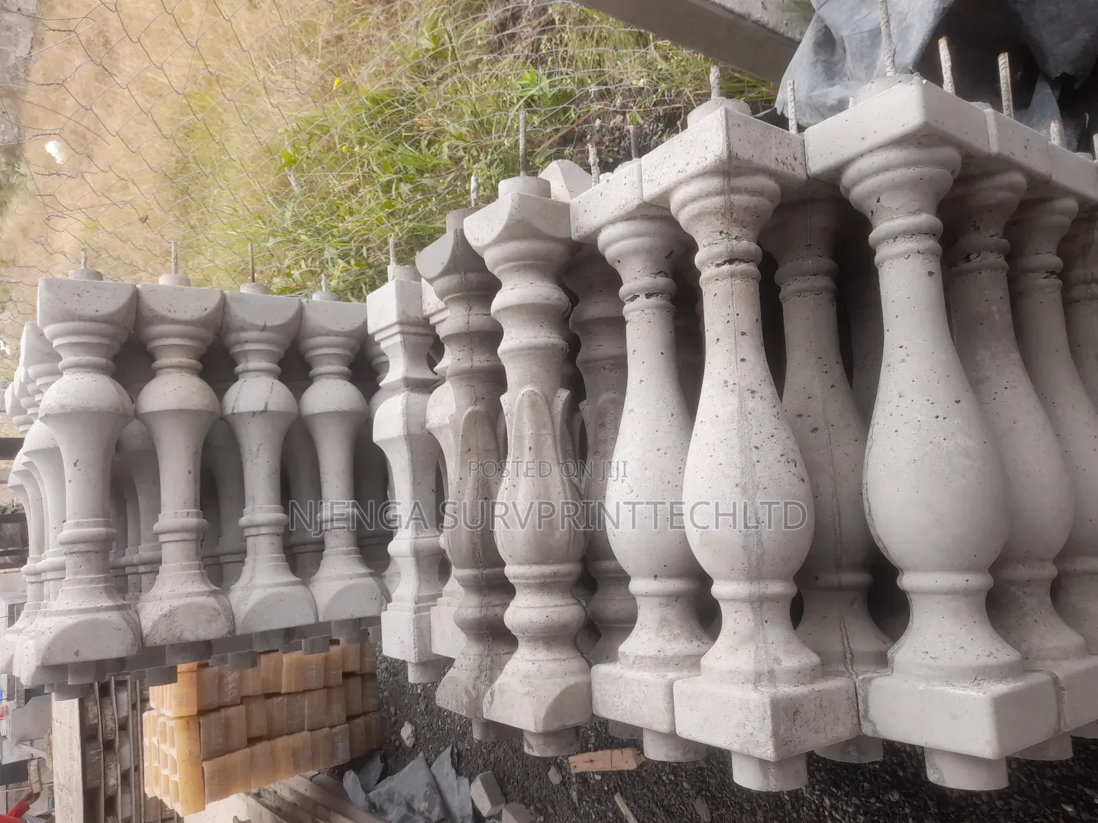 Concrete Spindles