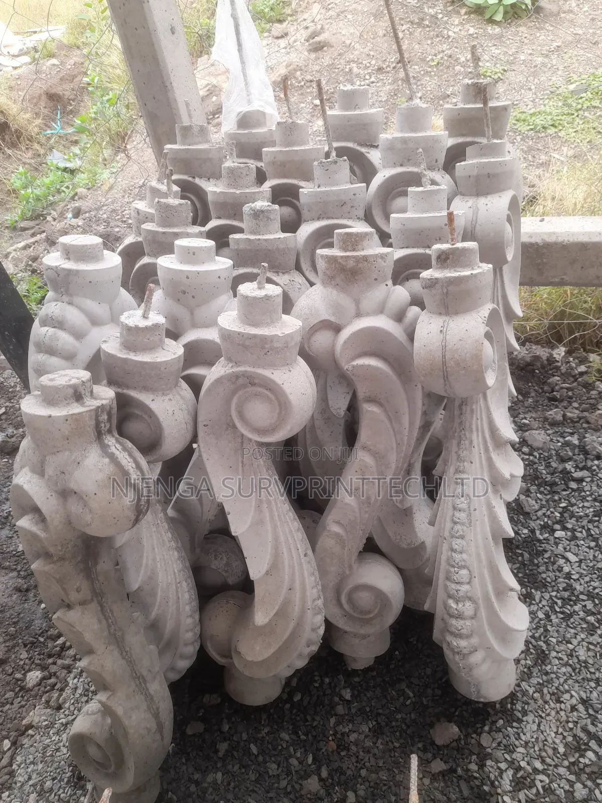 Concrete Spindles