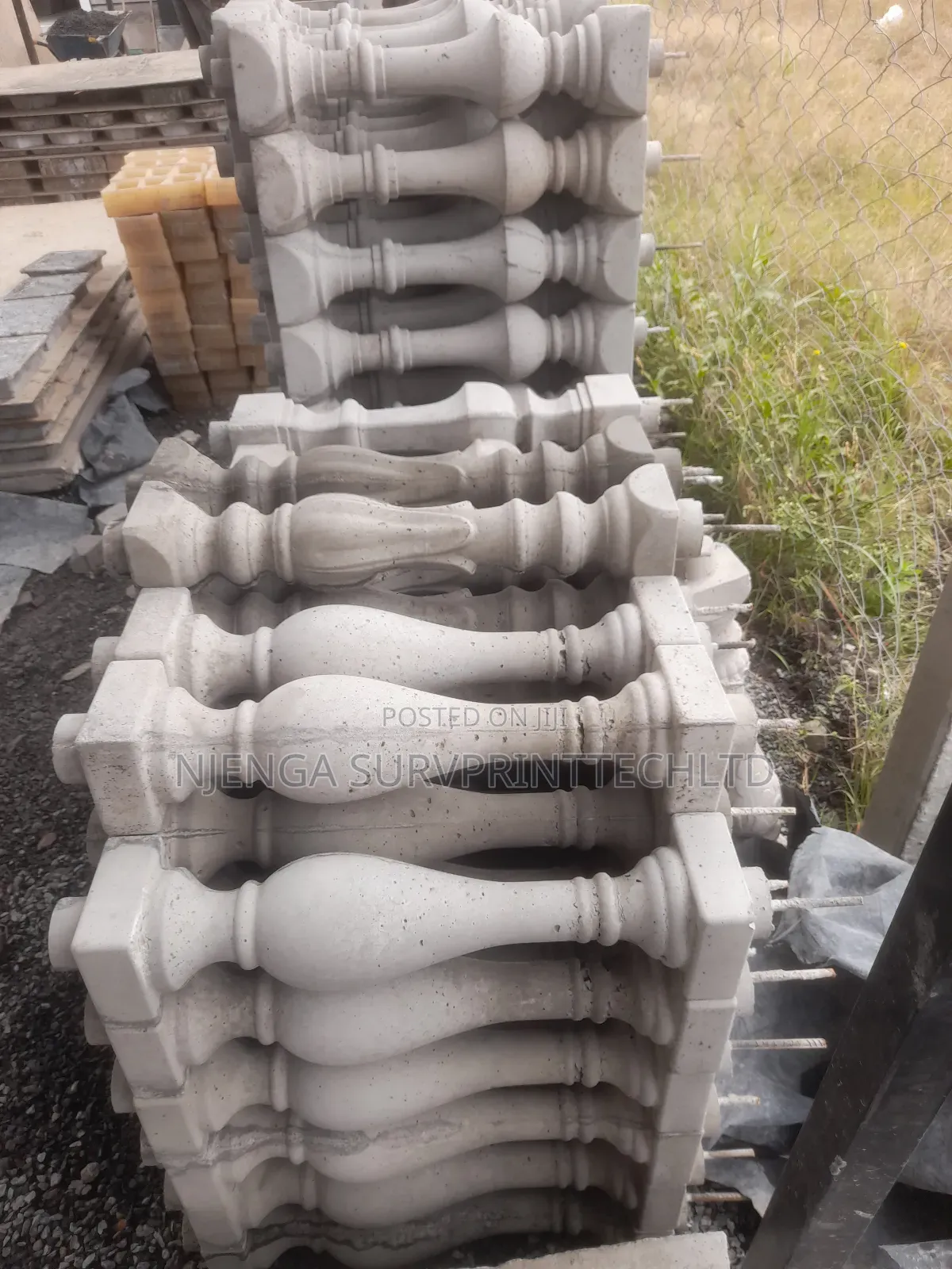 Concrete Spindles