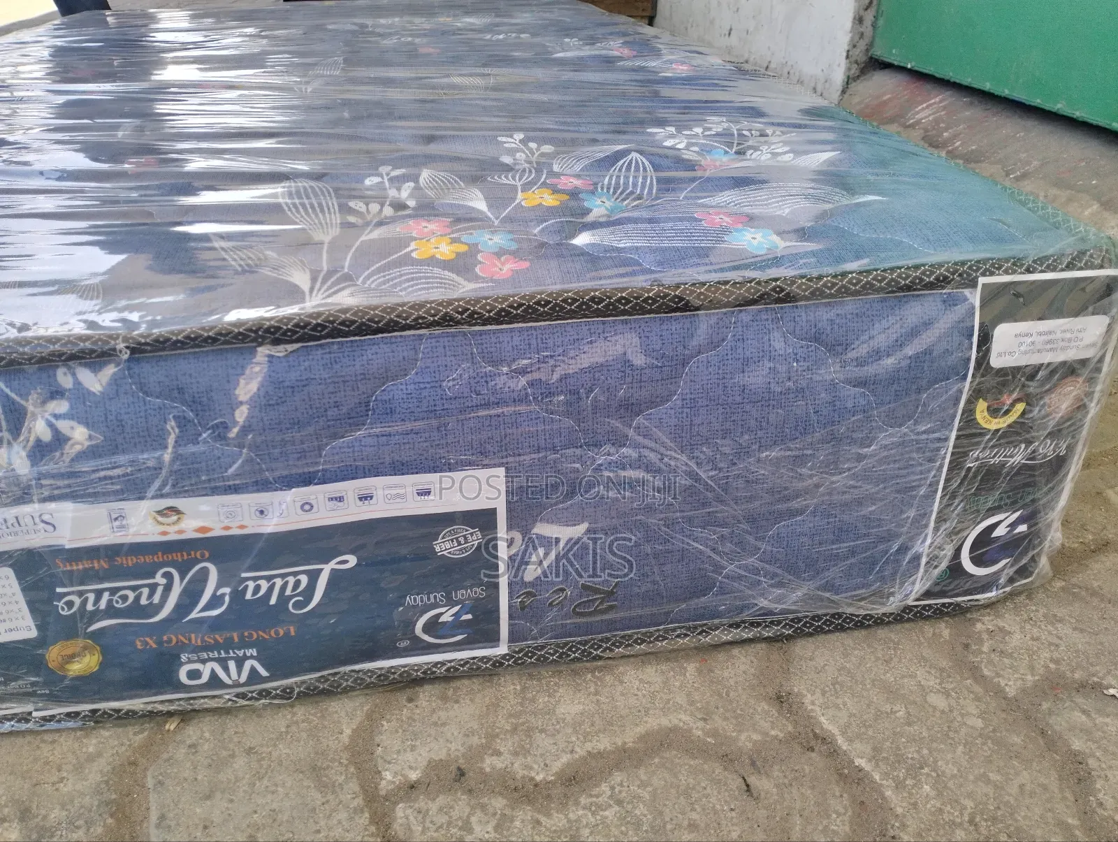 Karibu Customer! 5 X 6 X 8 High Density Quilted Mattresses