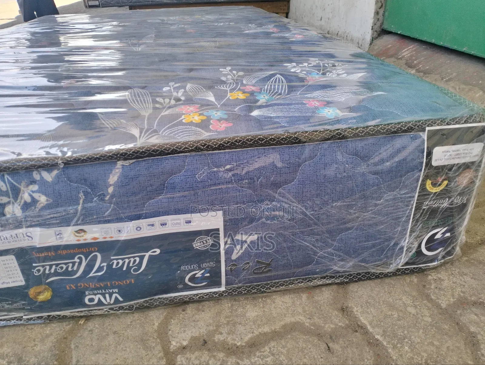 Karibu Customer! 5 X 6 X 8 High Density Quilted Mattresses