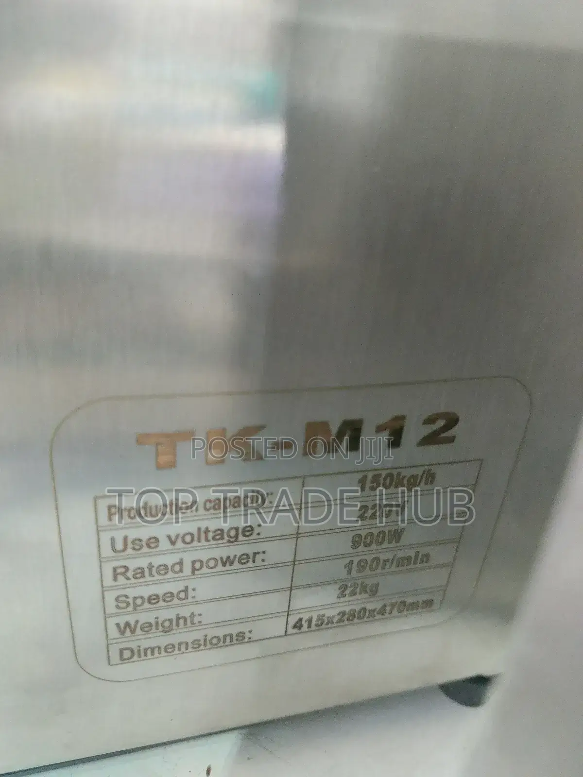 Commercial Electric Meat Mincer 150kg/Hr