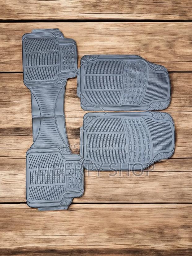 Rubber Universal Conjoined 5 Seater Floor Mats - thumbnail 3