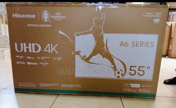Hisense 55 Inch Smart Uhd A6 (2024 - main view