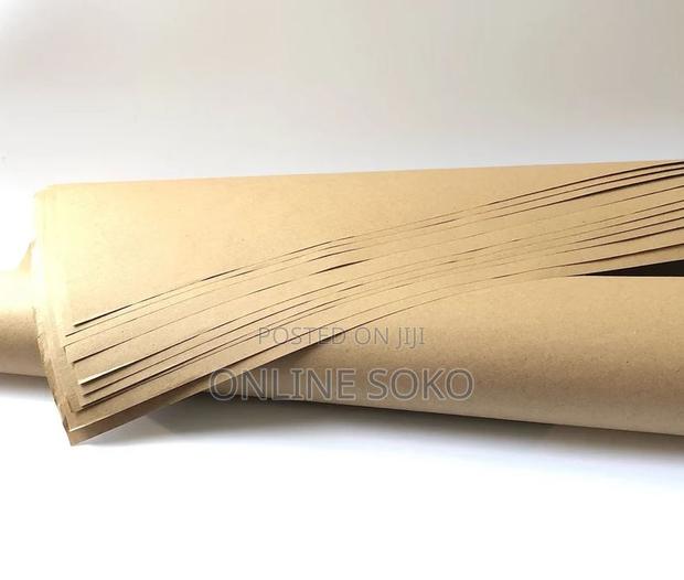 Lightweight Brown Wrapping Paper - 90 X 70cm - 225 Sheets - thumbnail 4