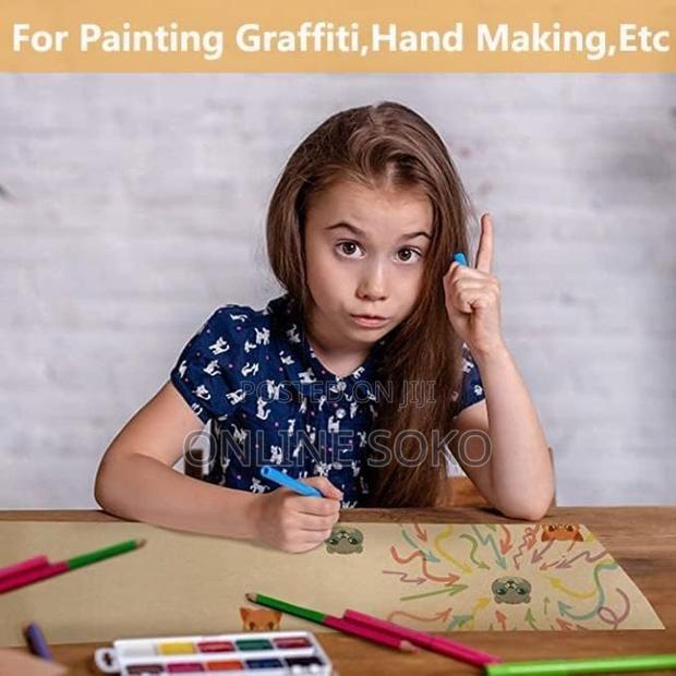 Lightweight Brown Wrapping Paper - 90 X 70cm - 225 Sheets - thumbnail 5