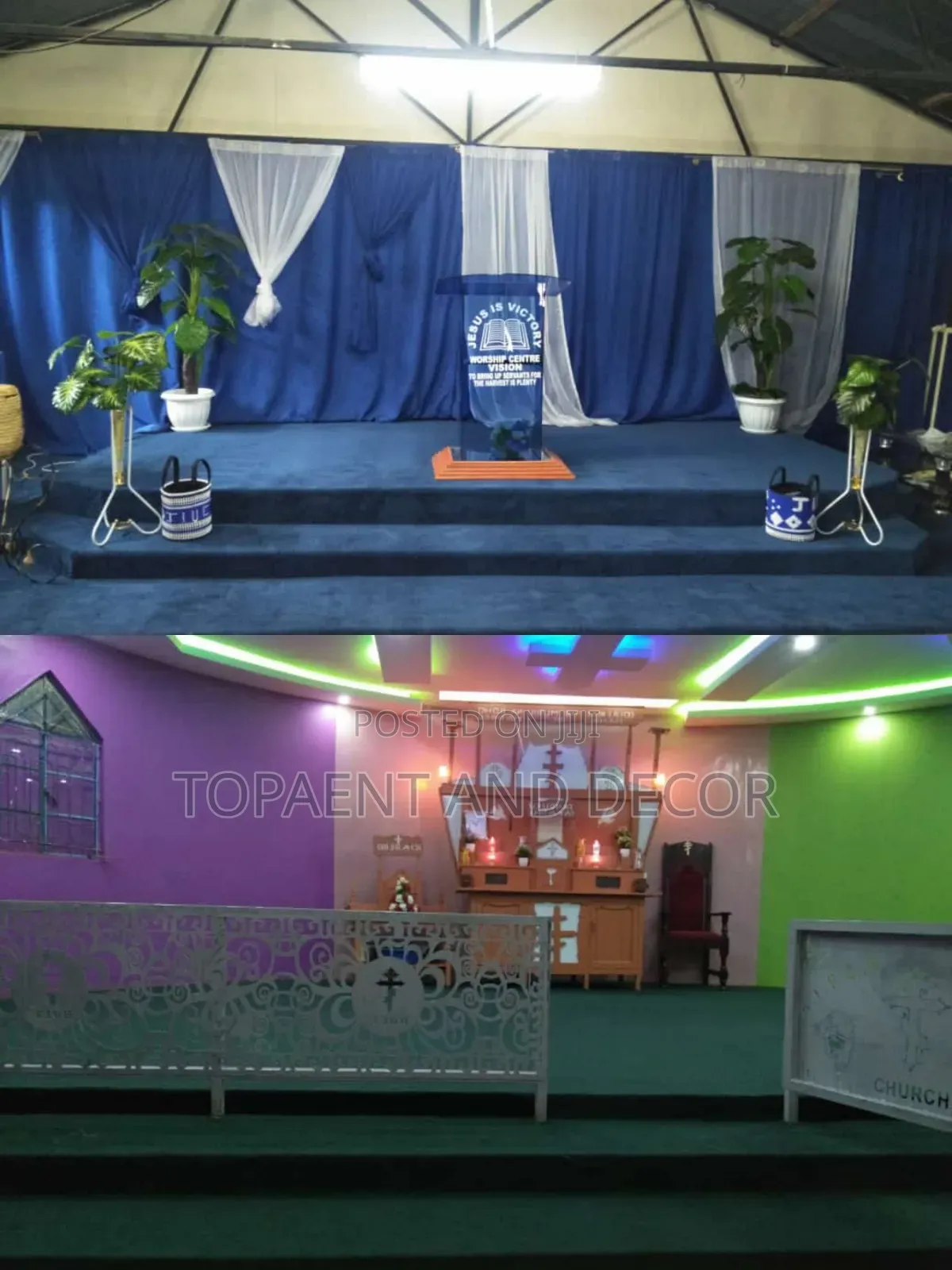 Soft and Durable Church Altars Floor Carpets