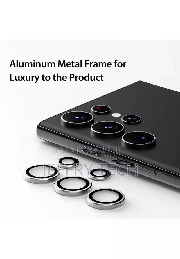 Samsung S24 Ultra Camera Lens Screen Protector (5 Pcs) (Blac - thumbnail 3