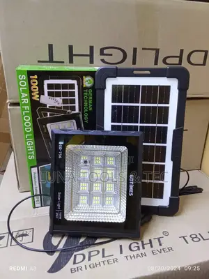 100W Solar Flood Lights and Solar