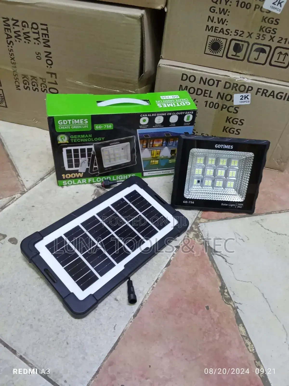 100W Flood Lights, 16hrs Life Span.